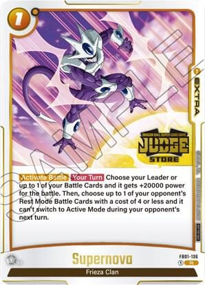 Supernova (Judge Pack (Store Judge) 01), Tournament and Championship Promos FB01-136