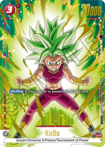 Kefla (Championship Pack 03), Tournament and Championship Promos FB02-012