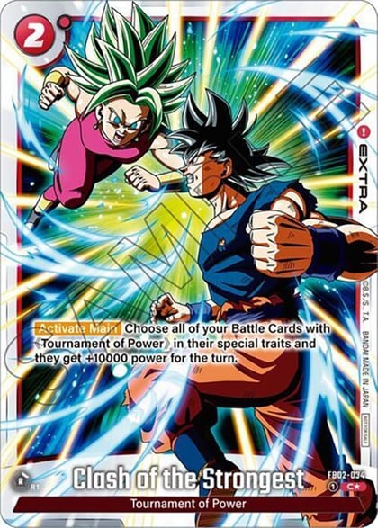 Clash of the Strongest - FB02-034 (Tournament Pack -Winner- 02), Tournament and Championship Promos FB02-034