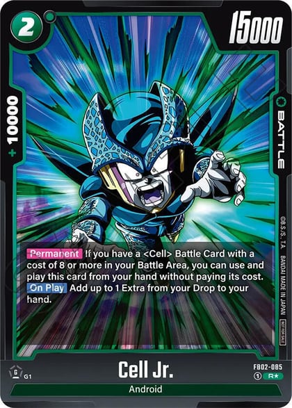 Cell Jr. - FB02-085 (Championship Pack 01), Tournament and Championship Promos FB02-085