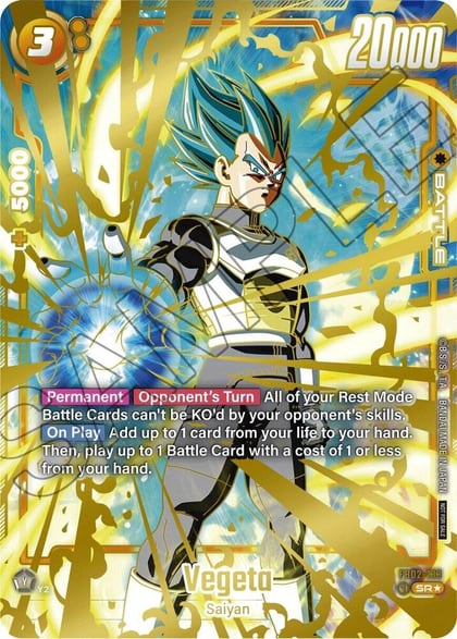 Vegeta - FB02-133 (Championship 2024-2025 Regionals), Tournament and Championship Promos FB02-133