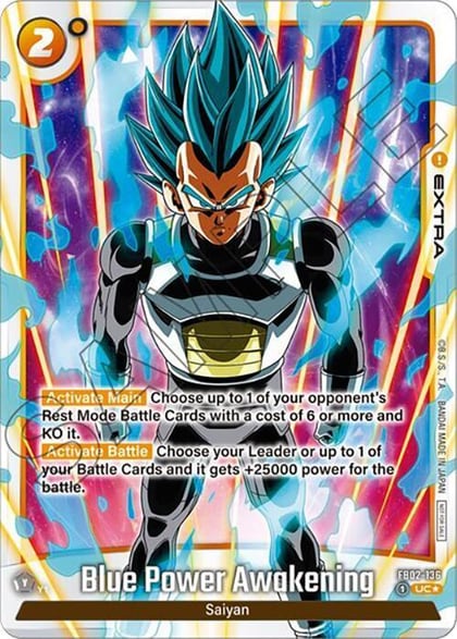 Blue Power Awakening - FB02-136 (Tournament Pack -Winner- 02), Tournament and Championship Promos FB02-136