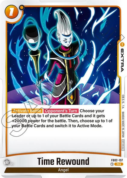 Time Rewound - FB02-137 (Championship Pack 01), Tournament and Championship Promos FB02-137