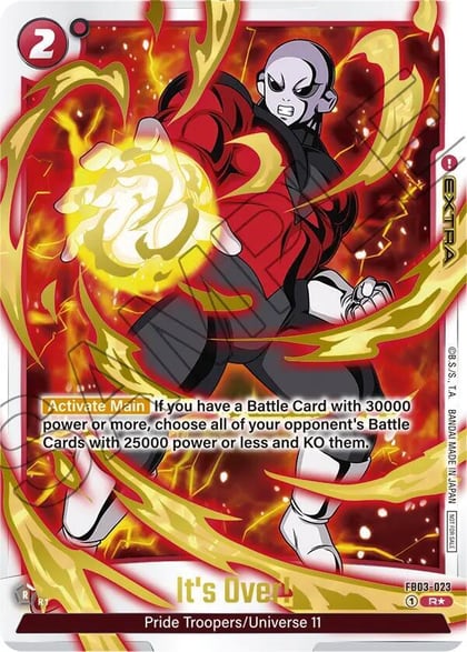 It's Over! - FB03-023 (Championship Pack 02) (Gold), Tournament and Championship Promos FB03-023