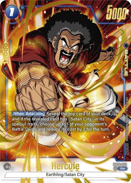Hercule - FB03-049 (Championship Pack 02) (Gold), Tournament and Championship Promos FB03-049