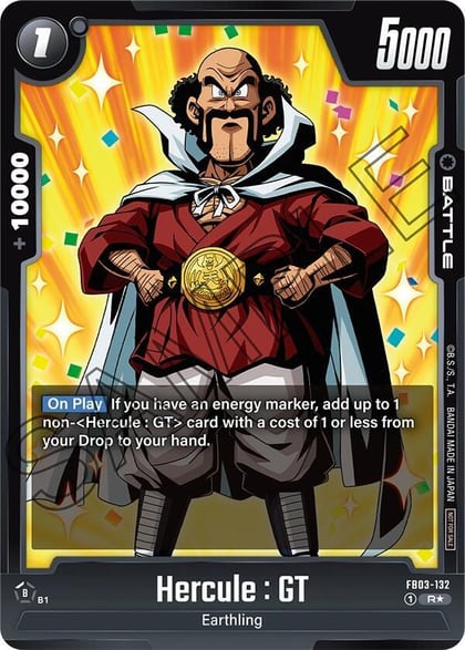Hercule : GT (Tournament Pack 04), Tournament and Championship Promos FB03-132