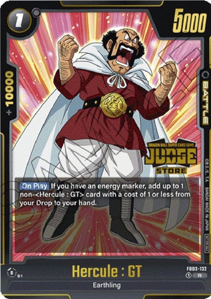 Hercule : GT (Judge Pack (Store Judge) 02), Tournament and Championship Promos FB03-132