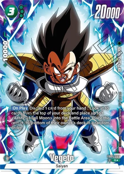 Vegeta - FB04-069 (Tournament Pack -Winner- 05), Tournament and Championship Promos FB04-069