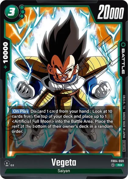 Vegeta - FB04-069 (Tournament Pack 05), Tournament and Championship Promos FB04-069