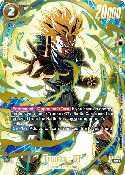 Trunks : GT - FB04-114, Tournament and Championship Promos FB04-114