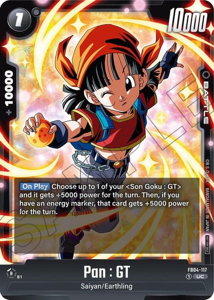 Pan : GT (Limited Pack 01), Tournament and Championship Promos FB04-117
