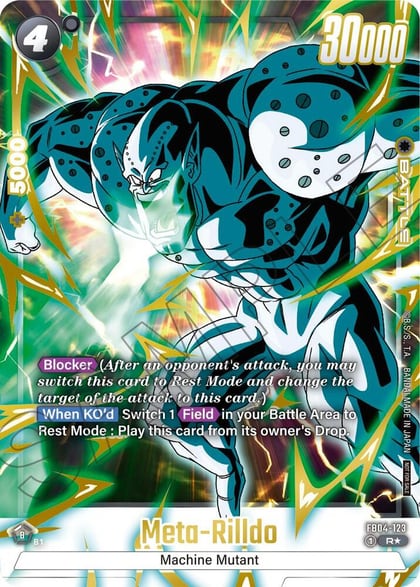 Meta-Rilldo (Alternate Art) (Limited Pack 01), Tournament and Championship Promos FB04-123