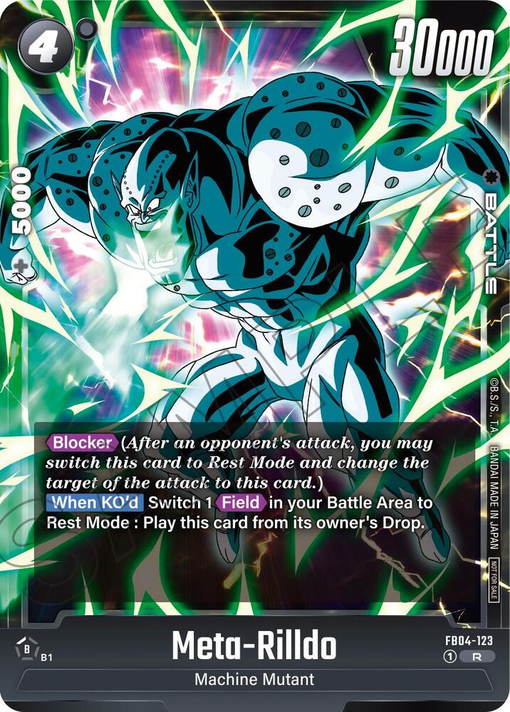 Meta-Rilldo (Limited Pack 01), Tournament and Championship Promos FB04-123