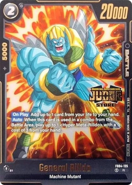 General Rilldo (Judge Pack (Store Judge) 03), Tournament and Championship Promos FB04-125