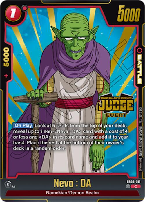 Neva : DA (Judge Pack (Event Judge) 04), Tournament and Championship Promos FB05-011
