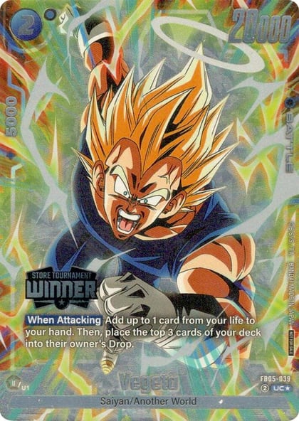 Vegeta (Tournament Pack -Winner- 06), Tournament and Championship Promos FB05-039