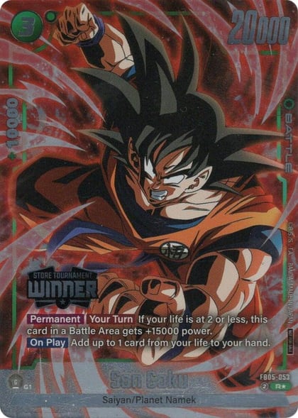 Son Goku - FB05-053 (Tournament Pack -Winner- 06), Tournament and Championship Promos FB05-053