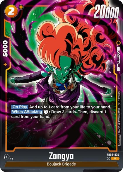 Zangya (Limited Pack 02), Tournament and Championship Promos FB05-076