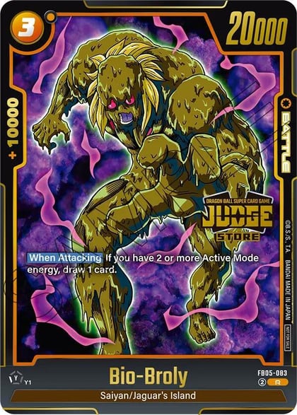 Bio-Broly (Judge Pack (Store Judge) 04), Tournament and Championship Promos FB05-083