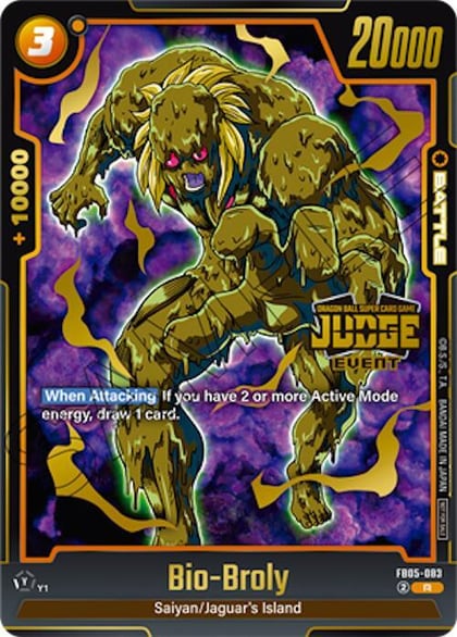 Bio-Broly (Judge Pack (Event Judge) 04), Tournament and Championship Promos FB05-083