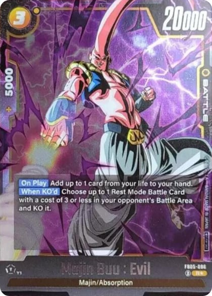 Majin Buu : Evil (Tournament Pack 06), Tournament and Championship Promos FB05-086