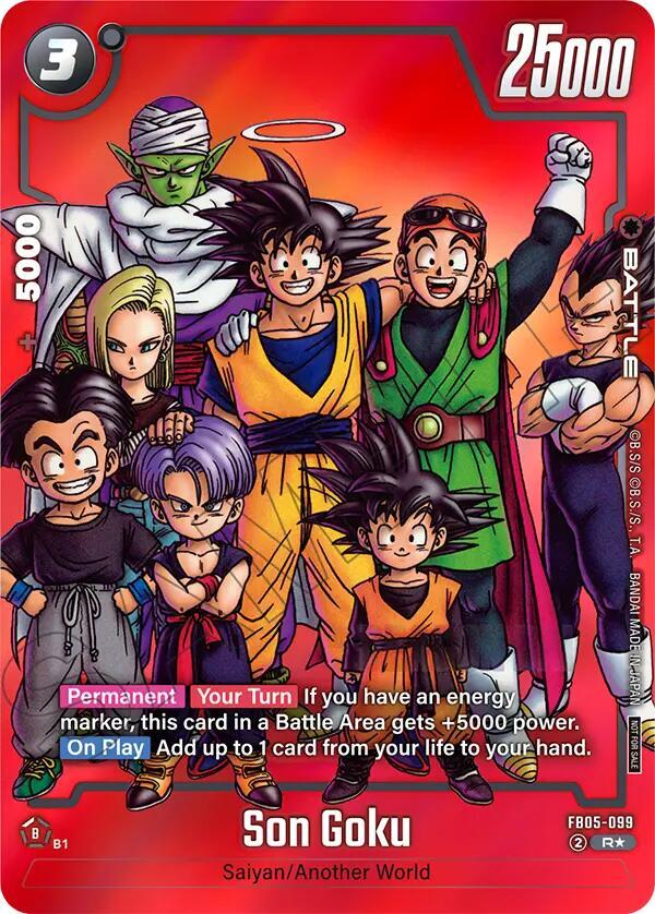 Son Goku - FB05-099 (Limited Pack MANGA Version 01), Tournament and Championship Promos FB05-099
