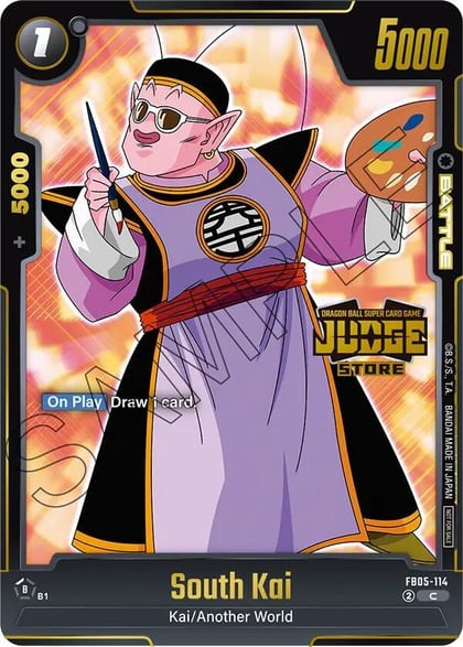 South Kai (Judge Pack (Store Judge) 04), Tournament and Championship Promos FB05-114