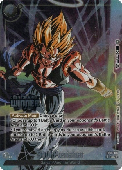 Soul Punisher (Tournament Pack -Winner- 06), Tournament and Championship Promos FB05-116