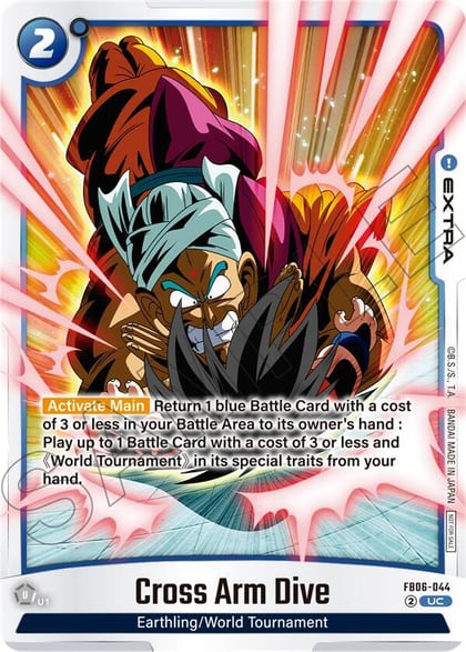Cross Arm Dive (Limited Pack 02), Tournament and Championship Promos FB06-044