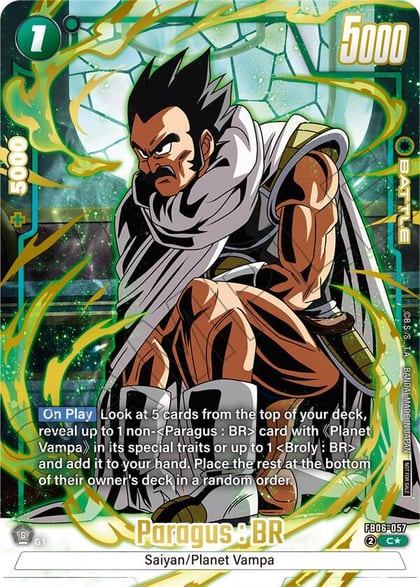 Paragus : BR (Limited Pack 02) (Alternate Art), Tournament and Championship Promos FB06-057