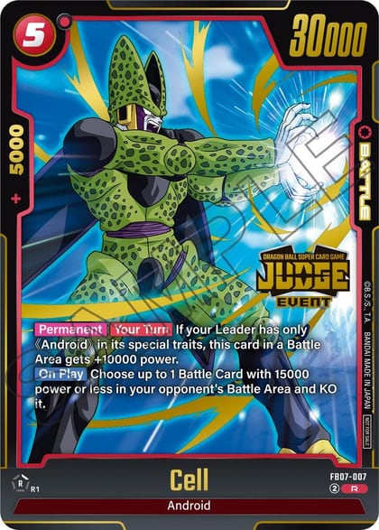 Cell (Judge Pack (Event Judge) 05), Tournament and Championship Promos FB07-007
