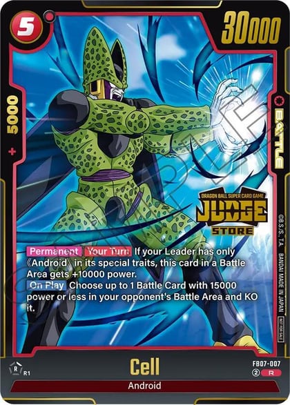 Cell (Judge Pack (Store Judge) 05), Tournament and Championship Promos FB07-007