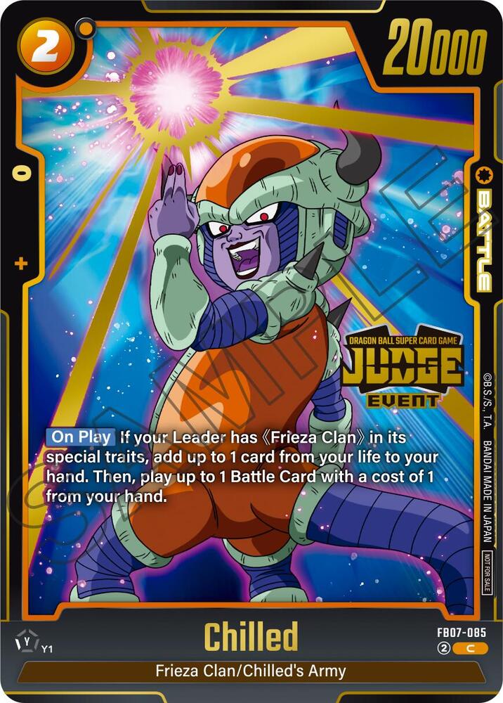 Chilled (Judge Pack (Event Judge) 05), Tournament and Championship Promos FB07-085