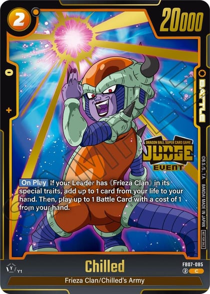 Chilled (Judge Pack (Event Judge) 05), Tournament and Championship Promos FB07-085