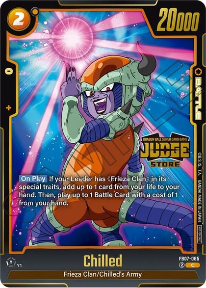 Chilled (Judge Pack (Store Judge) 05), Tournament and Championship Promos FB07-085