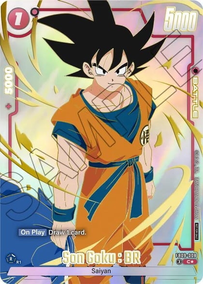 Son Goku : BR - FB09-008 (Limited Pack 26-27 WAVE1), Tournament and Championship Promos FB09-008