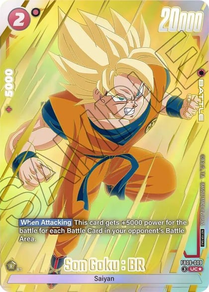 Son Goku : BR - FB09-009 (Limited Pack 26-27 WAVE1), Tournament and Championship Promos FB09-009