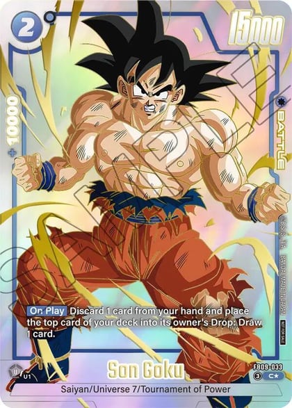 Son Goku - FB09-033 (Limited Pack 26-27 WAVE1), Tournament and Championship Promos FB09-033