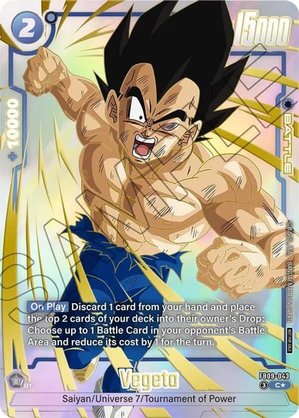 Vegeta - FB09-043, Tournament and Championship Promos FB09-043