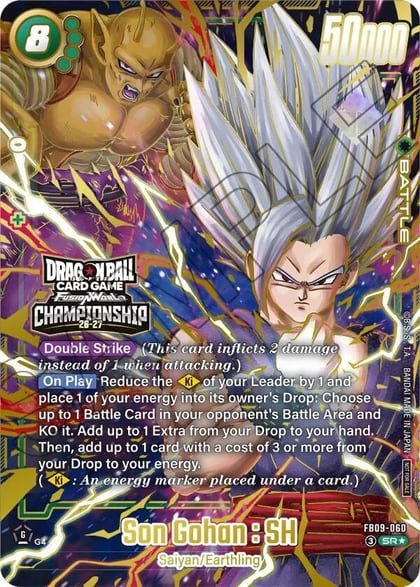 Son Gohan : SH - FB09-060 (Championship 26-27), Tournament and Championship Promos FB09-060