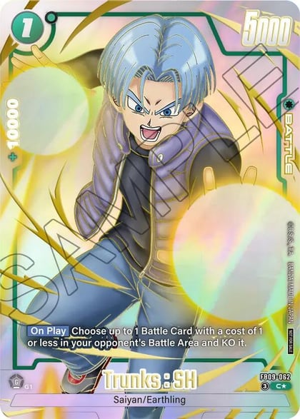 Trunks : SH (Limited Pack 26-27 WAVE1), Tournament and Championship Promos FB09-062