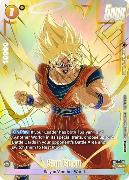 Son Goku - FB09-080 (Limited Pack 26-27 WAVE1), Tournament and Championship Promos FB09-080