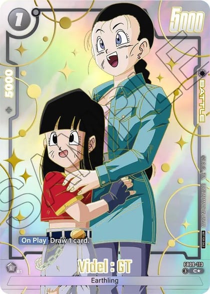 Videl : GT (Limited Pack 26-27 WAVE1), Tournament and Championship Promos FB09-113