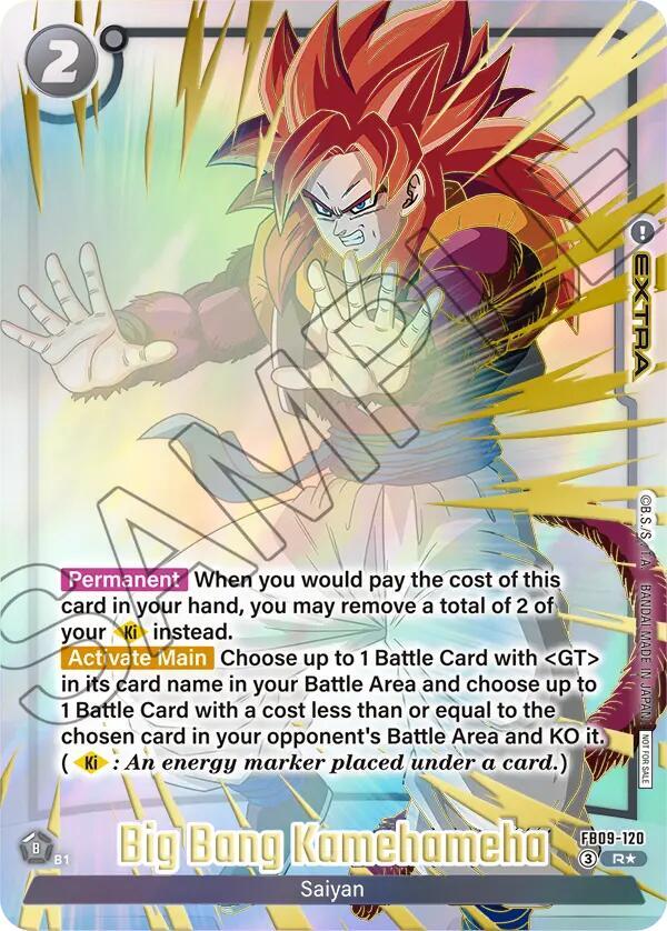 Big Bang Kamehameha (Limited Pack 26-27 WAVE1), Tournament and Championship Promos FB09-120