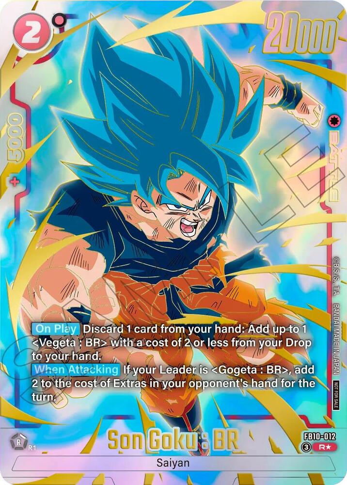 Son Goku : BR (Limited Pack 26-27 WAVE2), Tournament and Championship Promos FB10-012