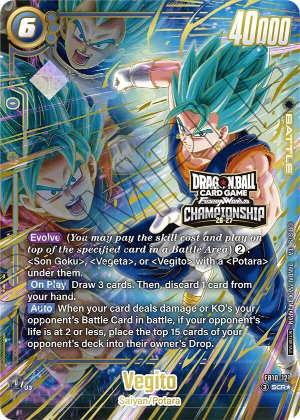 Vegito - FB10-121 (Championship 26-27), Tournament and Championship Promos FB10-121