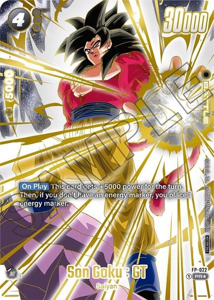 Son Goku : GT - FP-022 (Selection Pack 01 Finalist), Tournament and Championship Promos FP-022