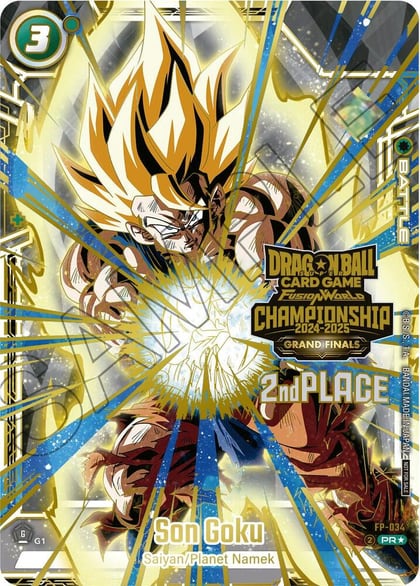 Son Goku - FP-034 (2nd Place), Tournament and Championship Promos FP-034