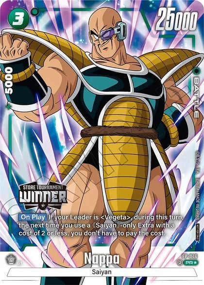 Nappa - FP-046 (Tournament Pack -Winner- 07), Tournament and Championship Promos FP-046