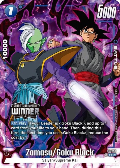 Zamasu/Goku Black (Tournament Pack -Winner- 08), Tournament and Championship Promos FP-053